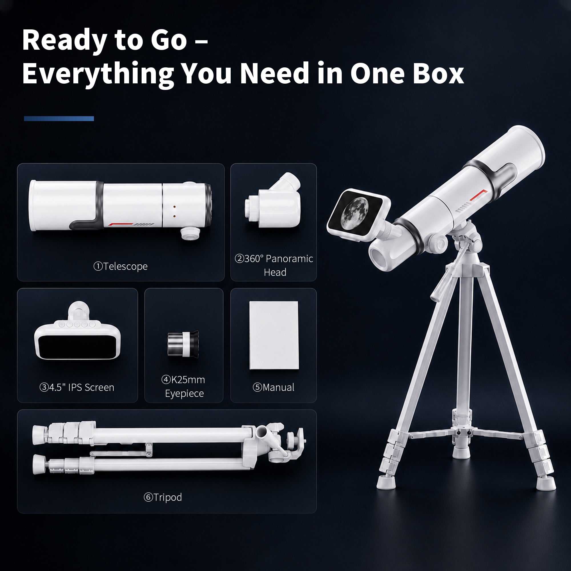 Seekid StarView Digital Astronomical Telescope